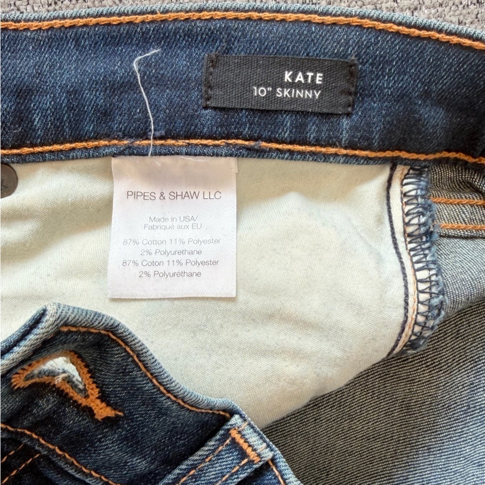 Veronica Beard Women’s “Kate” Dark Blue Skinny Jeans size 10 - Picture 4 of 7